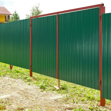 Фото №0 Распашные ворота Эконом