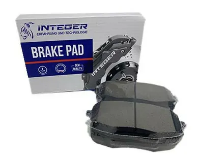 фото INTEGER Колодки тормозные перед Ceed 07 /Creta 16 /i30 06 12/Cerato BD/YD/TD/Kona 18 /Seltos/Soul 13 (под пружинки) ор 58101M0A10 INTEGER FK1043M
