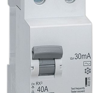 фото Выключатель дифференциального тока 30ма 40а 2п A Rx3