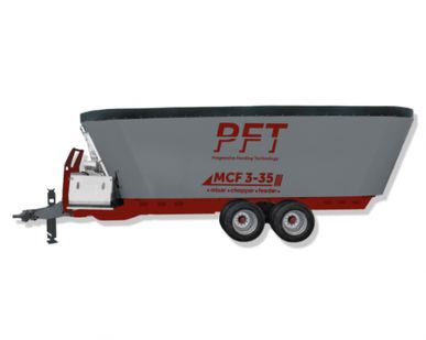 фото Двухосный кормораздатчик PFT MCF 2-18 (до 320 голов КРС за 1 цикл смешивания) в Чехове