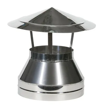 Фото №0 Оголовок на трубу дымохода. нержавеющая сталь