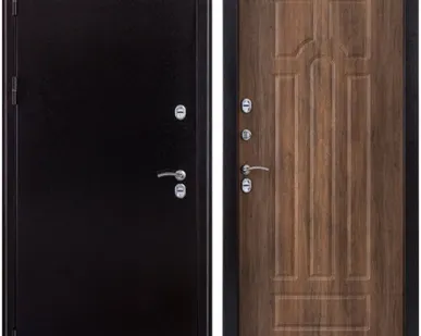 фото Входная дверь Термо Урал МП орех кантри