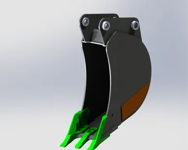 фото Ковш 300мм для экскаваторов погрузчиков (6-10 тонн)