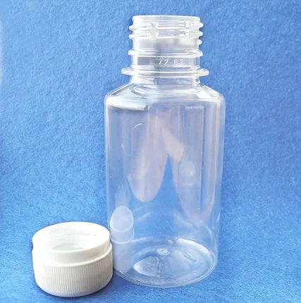 Фото №0 Бутылка 0,1л (ПЭТ) для пробников с крышкой (прозрачная)