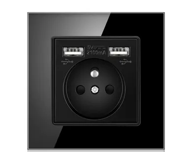 фото Розетка с 2-мя USB-портами Armacontrol