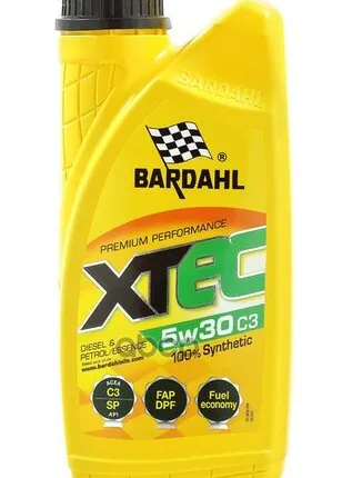 Фото №0 Bardahl 5W30 Xtec C3 1L (Синт. Моторное Масло)
