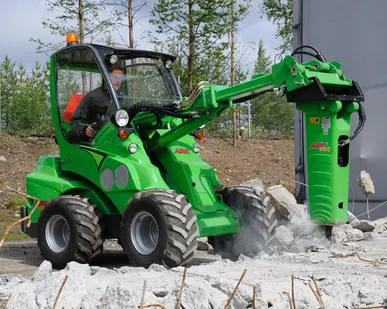 фото Аренда гидромолота на базе Bobcat