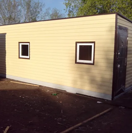 Фото №2 Бытовка для строителей.