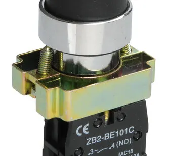 фото Кнопка управления LAY5-BL21 без подсветки черная 1з B...