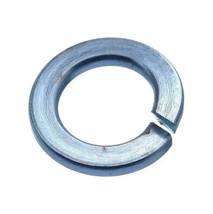 Фото №0 Шайба М10 пружинная DIN127 цинк, шт (РФ)