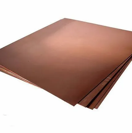 Фото №0 Медный лист 5 мм