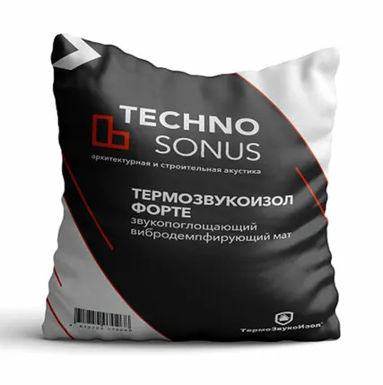 Фото №0 Мат для звукоизоляции ТермоЗвукоИзол Форте 5х1,5 х12х7,5м2