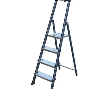 фото Анодированная стремянка SECURO 4 ступ