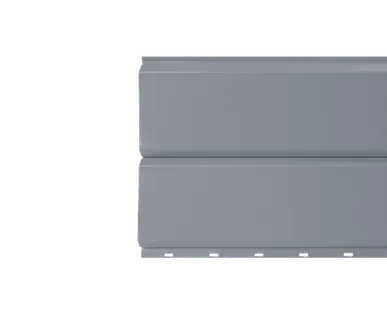 фото Сайдинг Кровля Сервис Брусnika Алюминево-белый 0,45 мм Полиэстер