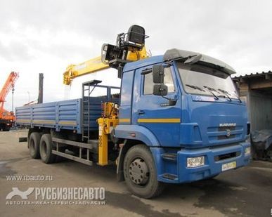 фото КМУ Камаз 65117-3010-23 + Soosan 746