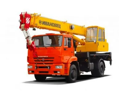 фото Автокран Ивановец 16 тонн 18 метров