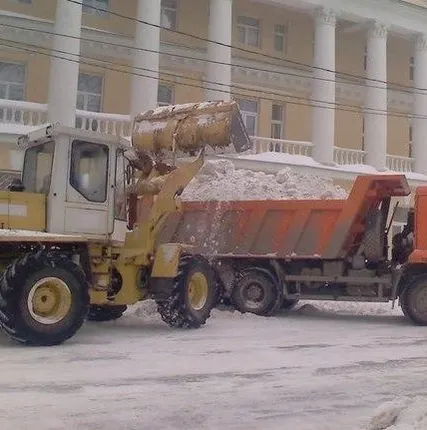 Фото №0 Уборка и вывоз снега