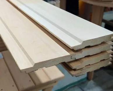 фото Евровагонка ЛИПА сорт А 12,5х86(78) длина 1,2м (0,094м²)