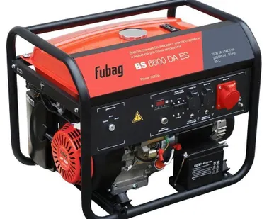 фото БЕНЗИНОВАЯ ЭЛЕКТРОСТАНЦИЯ FUBAG BS 6600 DА ES