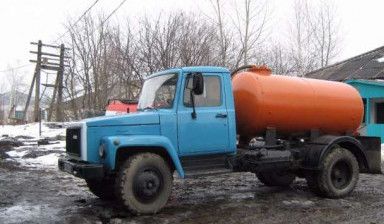 фото Вывоз ассенизатором Газон