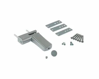 фото Петля дверная регулируемая Elementis 3-D 110 мм (14-19,5 мм) на 120 кг, серебр.