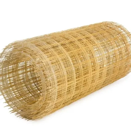 Фото №0 Сетка стеклопластиковая кладочная 0,5*15м, ячейка 50х50х2,5мм (рулон)