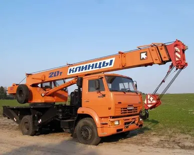 фото Автокран Клинцы 20 тонн 21 метр