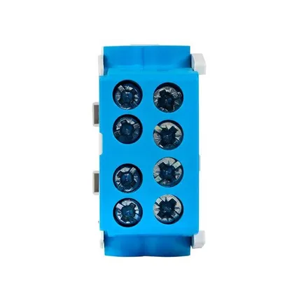 Фото №2 Клемма распределительная КСР с двойным винтом 2х25/2х16 син. PROxima EKF ksr-2.25-2.16-blue