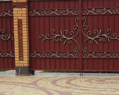 фото Кованые ворота