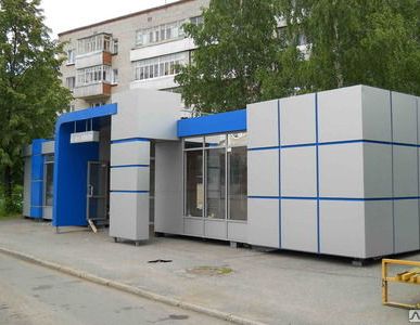 фото Реконструкция торговых павильонов