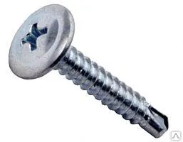 фото Саморез полусфера-прессшайба Omax 4,2х25 Zn Omax