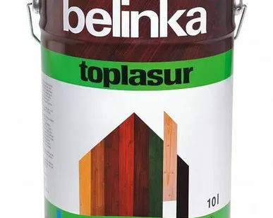 фото Лазурь BELINKA TopLasur (10л № 11 Белая)