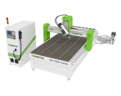 фото Фрезерно-гравировальный станок с ЧПУ WoodTec VA 1325 4-axis