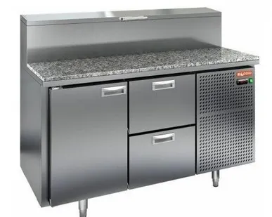 фото Стол для пиццы HICOLD PZ2-11GN (1/6) КАМЕНЬ