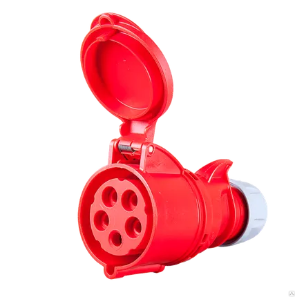 Фото №0 Кабельная розетка IP 44 32А/400V/3P+N+E/IP44