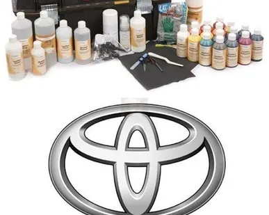 фото Краска для кожи авто Toyota Серый