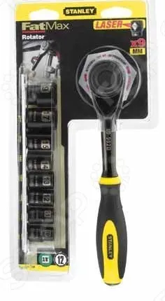 Фото №0 Набор с торцевыми головками Stanley 0-94-606 3/8"