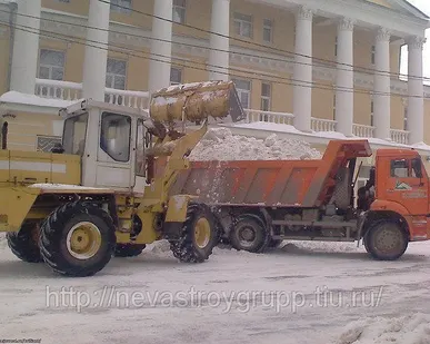 фото Уборка и вывоз снега