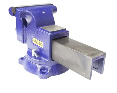 фото Тиски слесарные STALEX "Гризли", 200 х 200 мм., 360°, 29,5 кг.