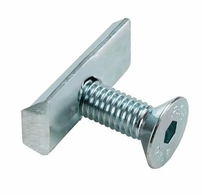 Фото №0 Пазовый сухарь с крепежным болтом М6 для системы WAPS (W?rth aluminium profile systems), Wurth