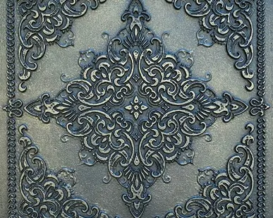 фото Чугунная плитка "Муар"