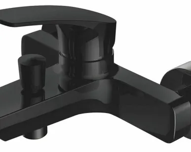 фото Смеситель для ванны с душем Aquanet Static Black AF330-20B