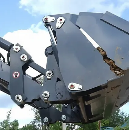 Фото №0 Ковш-челюсть для фронтальных погрузчиков Metal-Fach ширина захвата 1.5 метра