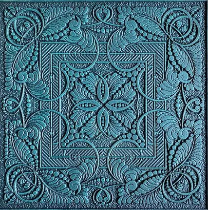 Фото №0 Чугунная плитка "Флора"