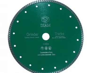 фото Алмазный круг для сухой резки Turbo Grinder 230 (М14 с фланцем)