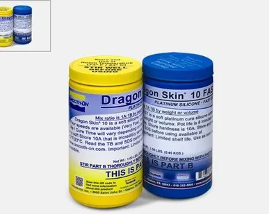 фото Силикон жидкий на основе платины Dragon Skin 10 7,26 кг
в