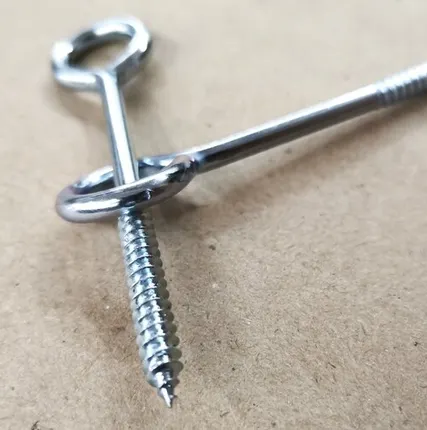 Фото №0 Шуруп-кольцо 5х60 оцинкованный