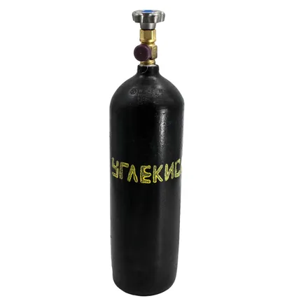 Фото №0 Газ углекислый технический, заправка баллона углекислотой 40л