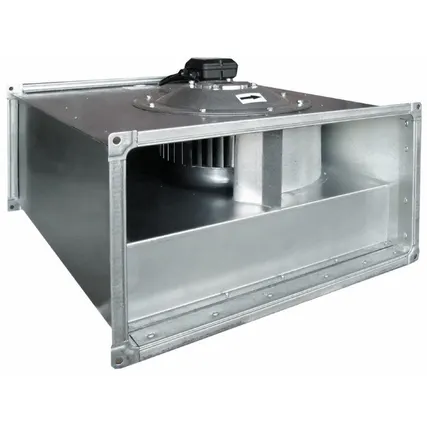 Фото №0 Вентилятор канальный прямоугольный с назад загнутыми лопатками VKPN 90-50/56-4D в шумоизоляционном корпусе