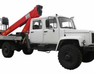 фото Аренда автовышки 18 метров телескопическая